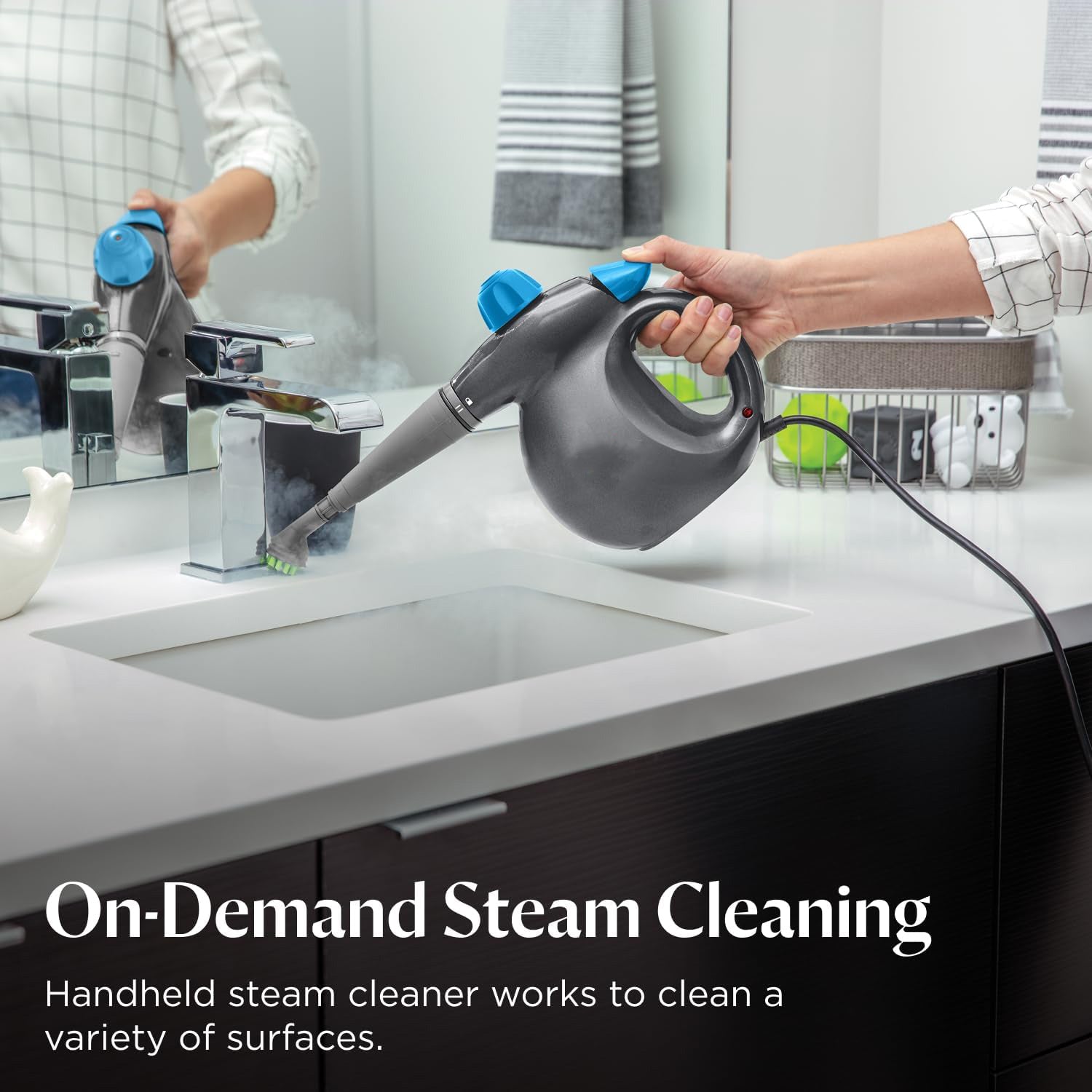 Handheld Multi-Surface Steam Cleaner with Tools