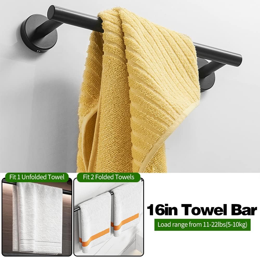 Modern Bathroom Hardware Towel Accessory Kit