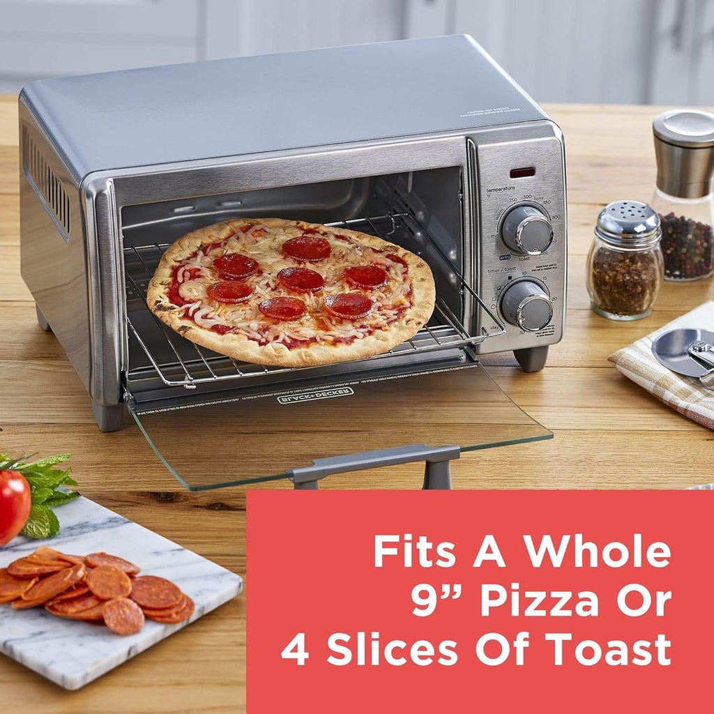 Stainless Steel Multi-Function Toaster Oven