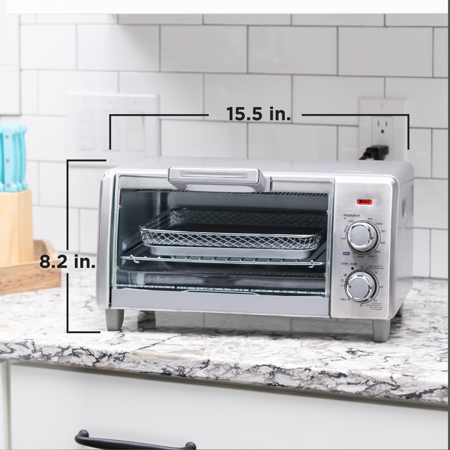 Stainless Steel Multi-Function Toaster Oven