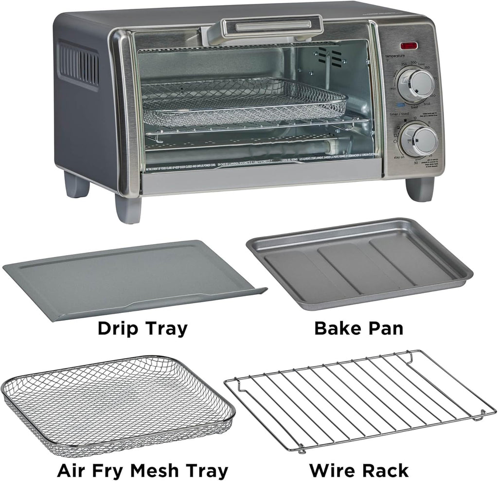 Stainless Steel Multi-Function Toaster Oven